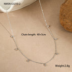 One Size / NMSN-G3210-2 Steel Necklace