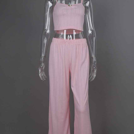 Summer Casual Two Piece Set Women's Pajamas Set