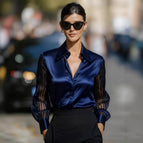 S / Navy Blue