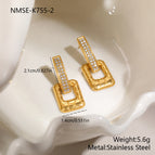 One Size / Square Earrings