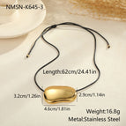 One Size / Gold Pendant Necklace