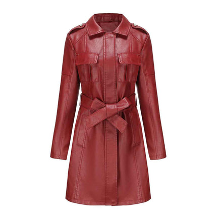 Mid Length Jacket Casual Women's Jackets