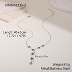 One Size / Steel Flower Necklace
