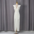 S / White