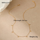 One Size / NMSN-G3210-1 Gold Necklace