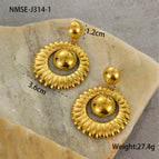 One Size / NMSE-J314-1 Gold Earrings