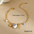 One Size / White Shell Bracelet