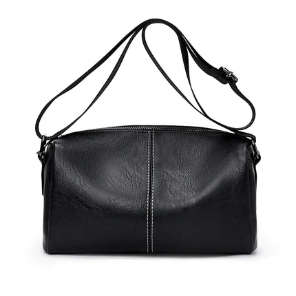 Men's Small High-Grade Casual Messenger Bag | PU Leather Shoulder Bag (New Commuter All-Matching Crossbody)