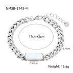 One Size / NMSB-E145-4 Steel Color White Shell