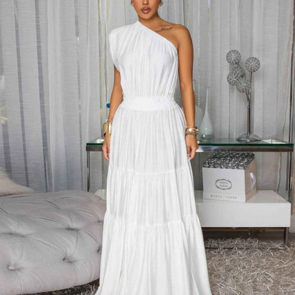 Solid Color Vacation Dress