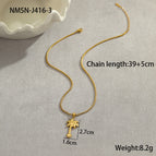 One Size / Gold Coconut Tree Necklace