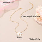 One Size / Flower Pendant Necklace