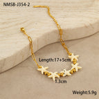 One Size / NMSB-J354-2 Starfish Bracelet
