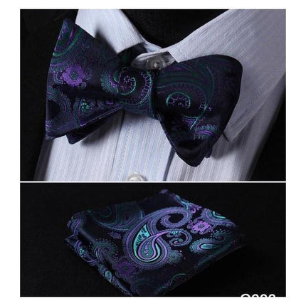 Paisley Bow Ties & Handkerchiefs Collection - Multiple Styles