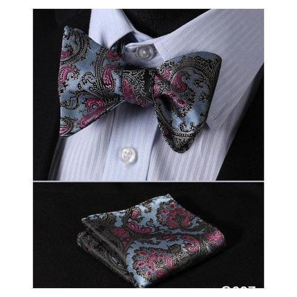 Paisley Bow Ties & Handkerchiefs Collection - Multiple Styles