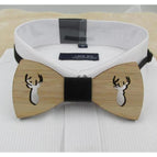 Deer cut bow tie