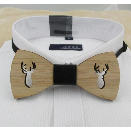 Party Collection #4 Wooden Bow Ties - 4 Styles