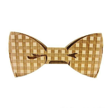 Pattern Collection Wooden Bow Ties - 7 Styles