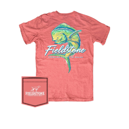 Fieldstone Mahi Tee Shirt Watermelon