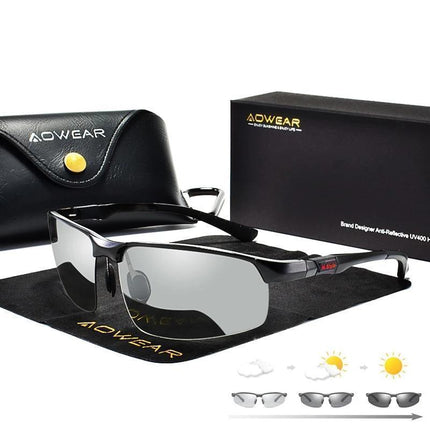 Photochromic Polarized Sunglasses Collection - 3 Colors