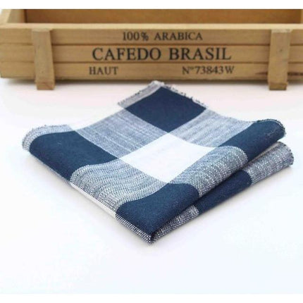 Plaid Collection Pocket Squares - 11 Colors & Styles