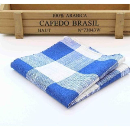 Plaid Collection Pocket Squares - 11 Colors & Styles
