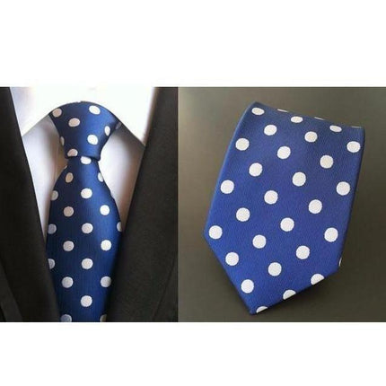 Plaid/Polka Collection Wide Neckties - 18 Colors & Styles