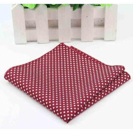Polka Collection Pocket Squares - 20 Colors & Styles