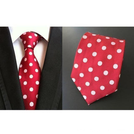 Polka Dot Collection Wide Neckties - 8 Colors