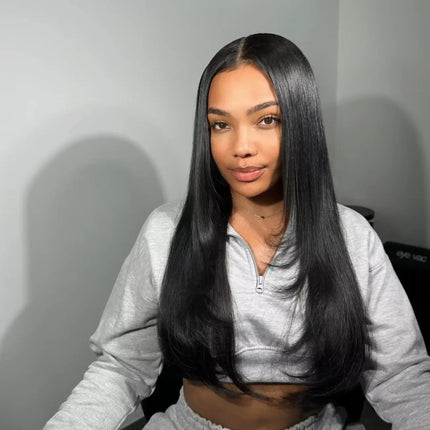Pre Cut | No Glue | Bone Straight | Glueless | Human Hair | Brazilian |  Ready To Wear | Preplucked