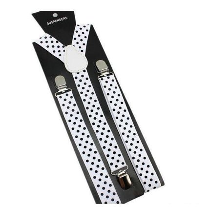 Pretty Polka Dot Collection Suspenders - 8 Colors