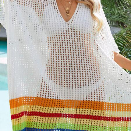 Miss Sparkling Open knit cover up
