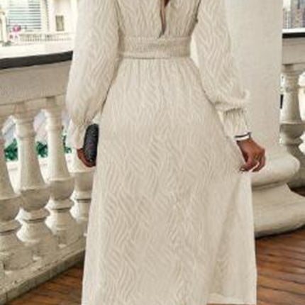 Long sleeve midi dress
