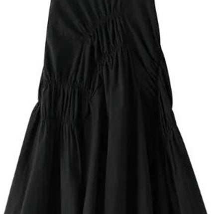 Ruffled layered skirt