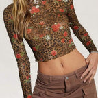 brown leopard / S