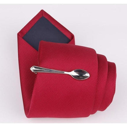 Quirky Collection Silver Tie Bars/Clips - 11 Styles