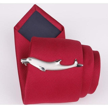 Quirky Collection Silver Tie Bars/Clips - 11 Styles