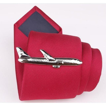 Quirky Collection Silver Tie Bars/Clips - 11 Styles