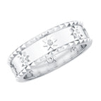 Lab - ( EF-VS ) / 92.5 Sterling Silver / 4.5
