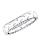 Lab - ( EF-VS ) / 92.5 Sterling Silver / 4.5