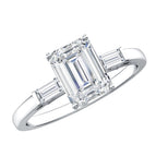 Lab - ( EF-VS ) / 92.5 Sterling Silver / 4.5
