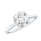Lab - ( EF-VS ) / 92.5 Sterling Silver / 5