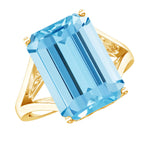 AAAA / 14K Yellow Gold Plated Silver / 5