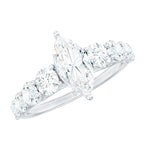 D-VS1 / 92.5 Sterling Silver / 4.5