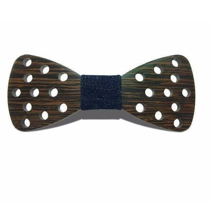 Reverse Polka Collection Wooden Bow Ties - 20 Colors & Styles