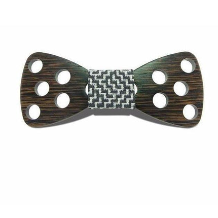 Reverse Polka Collection Wooden Bow Ties - 20 Colors & Styles