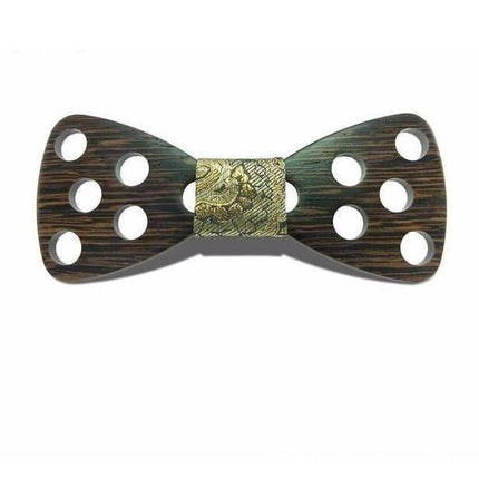 Reverse Polka Collection Wooden Bow Ties - 20 Colors & Styles