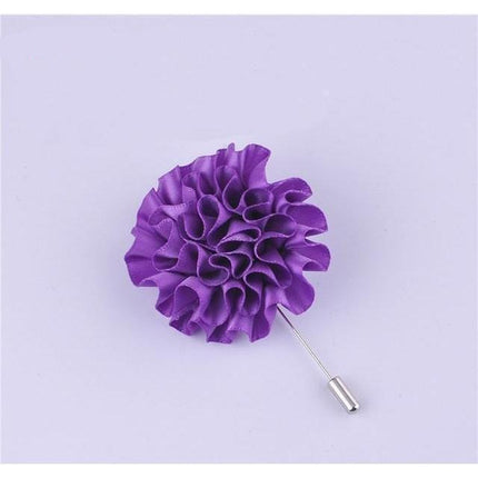 Rose Collection Brooch Boutonnieres - 8 Colors