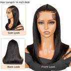 No Ponytail / 180% / 10 Inches| Lace Front Wigs | CHINA