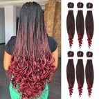 T1B/Burgundy / 22 Inches / 1Pcs/Lot